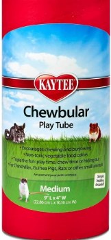 Kaytee Chewbular Play Tube for Small Animals, Medium