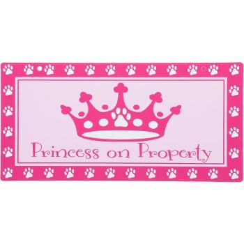 Princess On Property Sign