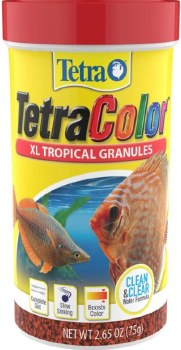 Tetra Color Tropical Granules Fish Food 2.20oz