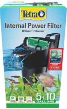 Tetra Whisper Internal Power Filter 101, Up to 10 Gallon