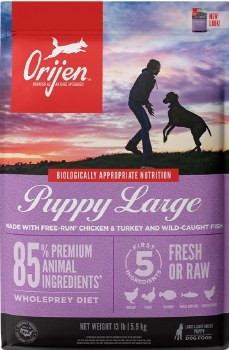 Orijen Puppy Large Breed Grain Free, Dry Dog Food, 13lb