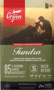 Orijen Tundra Dog Grain Free, Dry Dog Food, 23.5lb