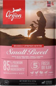 Orijen Small Bites Small Breed, Dry Dog Food, 10lb