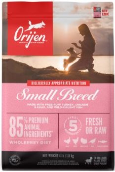 Orijen Small Bites Small Breed, Dry Dog Food, 4lb