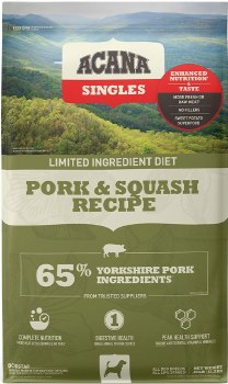 Acana Pork Squash Grain Free Dry Dog Food, 22.5lb