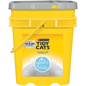 Purina Tidy Cat Glade Odor Scoop Pail, Cat Litter, 35lb