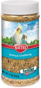 Kaytee Fortidiet Prohealth Molting and Conditioning Small Bird Supplement 11oz