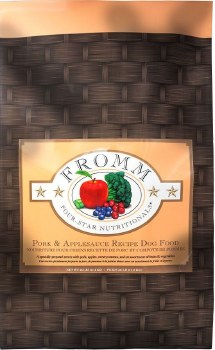 Fromm Four Star Pork and Applesauce Recipe for All Life Stages Dry Dog Food 26lb