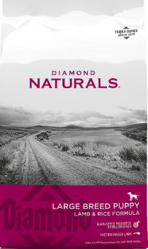 Diamond Naturals Large Breed Puppy Formula, Dry Dog Food, 40lb