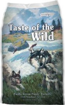 Taste of the Wild Puppy Formula Pacific Stream Salmon Recipe Grain Free Dry Dog Food 28lb