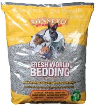 Sunseed Vitakraft Fresh World Original Small Animal Bedding with Baking Soda, Gray, 2130CI