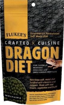 Flukers Crafted Cuisine Juvenile Bearded Dragon Diet Reptile Food 6.75oz