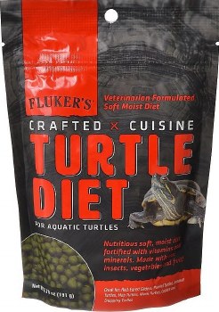 Flukers Crafted Cuisine Turtle Diet Reptile Food 6.75oz