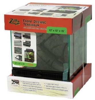 Zilla Front Opening Terrarium 12 inch x 12 inch x 15 inch