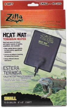 Zilla Carbon Fiber Terrarium Heat Mat, Small, 8W