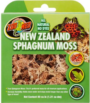 Zoo Med Lab All Natural New Zealand Sphagnum Moss 80CI