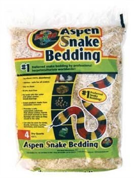 Zoo Med Lab Aspen Snake Bedding, 4qt
