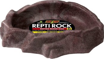 Zoo Med Lab Repti Rock Water Dish for Reptiles, Extra Large