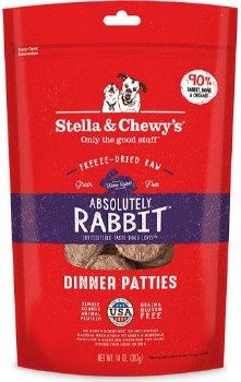 Stella & Chewy's Rabbit Dinner Patties, 14oz