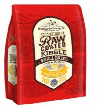 Stella & Chewy's Grain Free Small Breed Formula Raw Coated Chicken Recipe Dry Dog Food 10lb