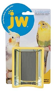 JW Hall of Mirrors Bird Toy, Funhouse Mirror