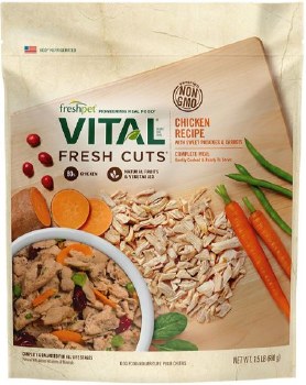 Freshpet Vital Fresh Cuts Chicken Recipe for Dogs 1.5lb