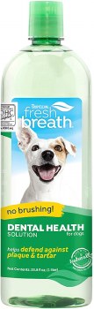 Tropiclean Fresh Breath Dental Care Water Additive 33.8oz