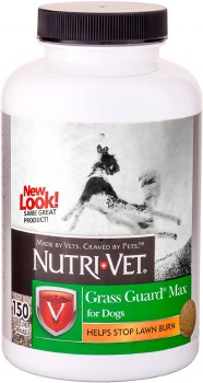 NutriVet Grass Guard Max Chewables for Dogs, Liver Flavor, 150 count