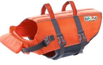 Outward Hound Rip Stop Life Jacket, Orange, Extra Large