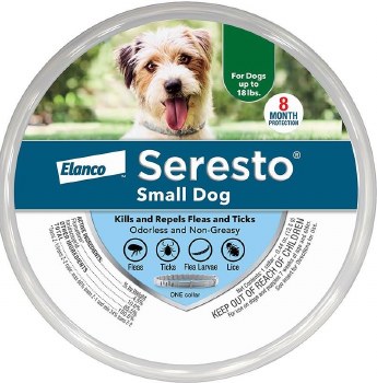 Bayer Seresto Flea And Tick Collar 8 Months Protection For Small Dogs Upto 18lb