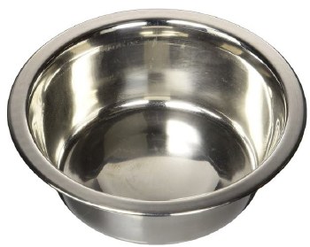 Advance Pet Stainless Steel Bowlwith Wooden Leg, Medium