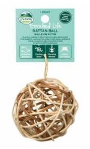 Oxbow Rattan Ball, Small Animal Toy
