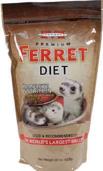 Marshall Premium Complete Nutrition Ferret Food 22oz