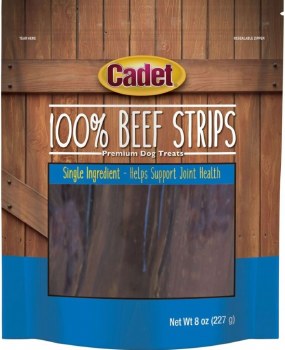 Cadet Butcher Treats Beef Strips, 8oz