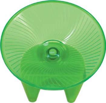 Ware Flying Saucer Small Animal Exercise Wheel, Assorted Colors, Medium