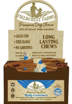 Fieldcrest Farms Bully Crunchers Beef Chews 6 inch