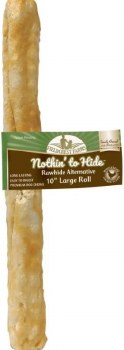 Fieldcrest Farms Nothin to Hide Rawhide Alternative Chicken Rolls, 10 inch