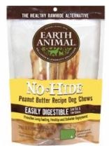 Earth Animal No Hide Peanut Butter Chew 2 count 7 inch