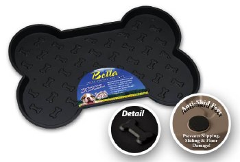 Loving Pets Large Black Bella Dog Mat