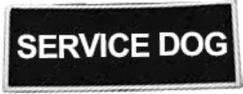 Boss Dog Service Dog Patch, Small