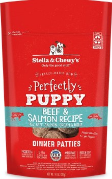 Stella & Chewy's Perfect Puppy Freeze Dried with Beef & Salmon 14oz
