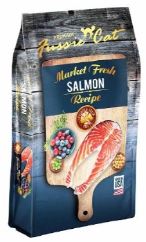 Fussie Cat Salmon, Dry Cat Food, 4lb
