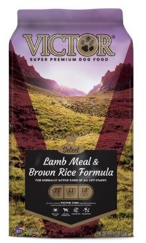 Victor Select Lamb Meal and Brown Rice Dry Dog Food 40lb