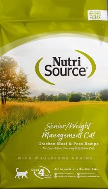 nutrisource weight management cat food