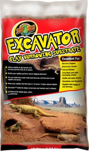 Zoo Med Lab Excavator Clay Burrowing Reptile Substrate, Brown, 20lb - Pet  Store, Dog Food, Cat Supplies & More: Burton, Flint, MI: Magoo's Pet Outlet