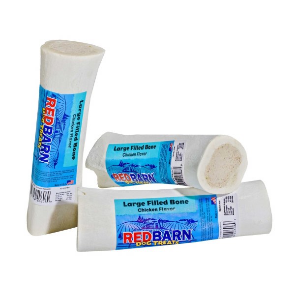 RedBarn Naturals Filled Bone, Chicken, Dog Treats, Large Pet Store