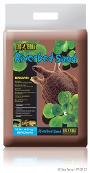 Exo Terra Riverbed Sand, Brown, 10ib (4.5kg)