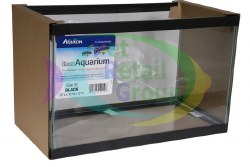 Aqueon Standard Rectangular Aquarium, Black, 10 gallon