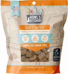 Howls Soft Bite Beef & Vegetable Nuggets, 6oz