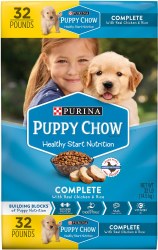 Purina Puppy Chow Complete with Real Chicken, Dry Dog Food, 30lb